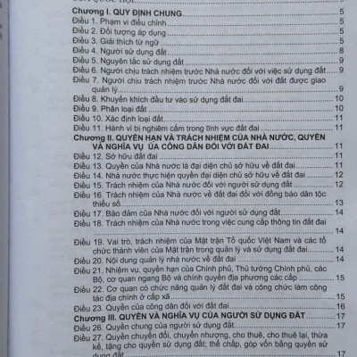 Sách Luật Đất Đai sửa đổi, bổ sung và Các Văn Bản Hướng Dẫn Thi Hành – Chính Sách Mới Về Giảm Tiền Thuê Đất - V2543D