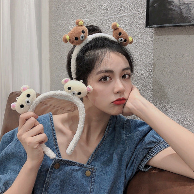 Cài tóc gấu nâu gấu trắng browny dễ thương cho bé