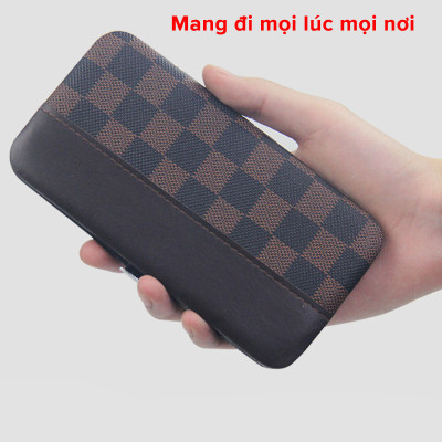 Bàn Cờ Tướng Mini Nam Châm 2 mặt - Bộ cờ tướng mini bỏ túi bằng nam châm, bàn cờ gập gọn 15x16Cm - Hàng chính hãng HENRYSA