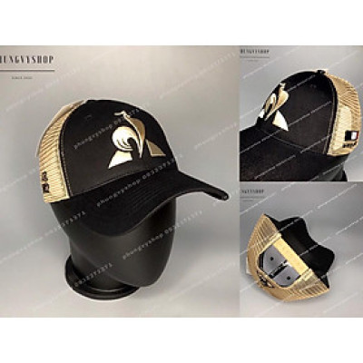  Mũ lưỡi trai thêu Gà màu ánh đồng phối lưới- nón kết NAM/ NỮ