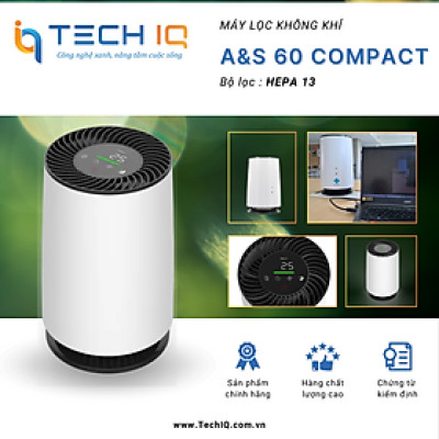 Máy Lọc Không Khí AIR ET SANTÉ A&S 60 Compact - Dành Cho Phòng Nhỏ 10–15m² - Hàng Chính Hãng Nhập Khẩu Pháp
