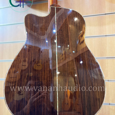 Đàn Guitar Acoustic Custom CL2022 của anh Lê Dũng Sĩ (Khảm trai chữ ký cần đàn)