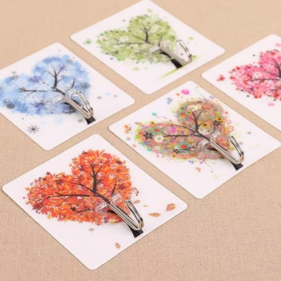 Combo 30  móc dán tường in hình 3D 