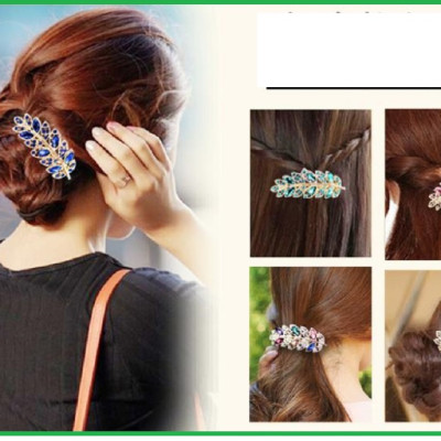 Combo 3 kẹp tóc nữ hình chiếc lá ( 3 CAI 3 MÀU KHÁC NHAU, sẽ được phát ngẫu nhiên)