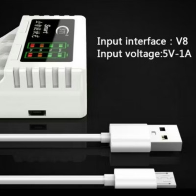 MÁY SẠC PIN TIỂU AA AAA ĐIỆN TỬ CAO CẤP