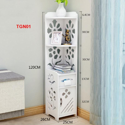 Tủ  góc nhà tắm có cánh TNG01 - Tủ lắp ráp đa năng