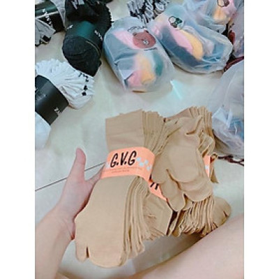 vớ/tất da xỏ ngón cotton dầy dặn