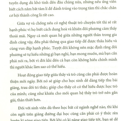 Nói Thế Nào Để Được Chào Đón, Làm Thế Nào Để Được Ghi Nhận