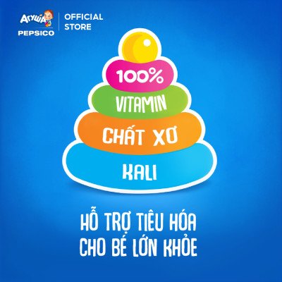 Thùng 10 Gói Trái cây nghiền vị táo, lê, chuối, đào, cam Agusha 90g/gói dành cho bé từ 6 tháng trở lên