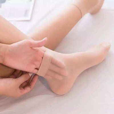 Set 10 đôi tất giấy mỏng cho nữ, vớ cổ ngắn, siêu dai, thời trang