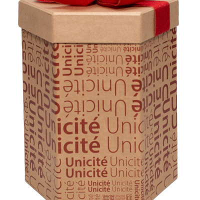 HỘP QUÀ LỤC GIÁC L012 - 16 X21 CM