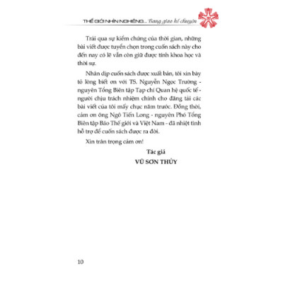 Thế giới nhìn nghiêng... Bang giao kể chuyện (bản in 2024)