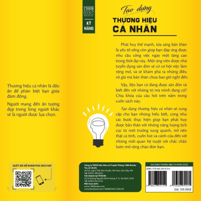 Tạo Dựng Thương Hiệu Cá Nhân (Tái Bản 2022)