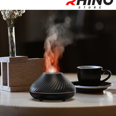 Máy phun sương tinh dầu tạo ẩm Rhino H201 dung tích 130ml, nhỏ gọn, tự động ngắt khi hết nước - Hàng chính hãng