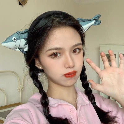 Cài tóc con cá cute