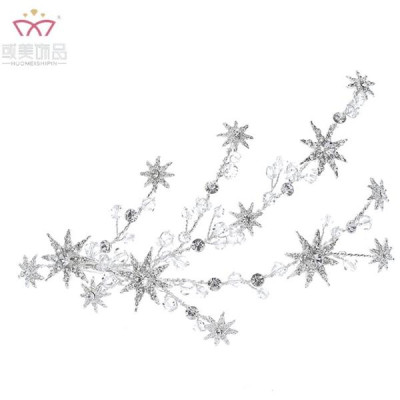 Óp cài tóc cô dâu đá hoa nhí mẫu mới t1/2023