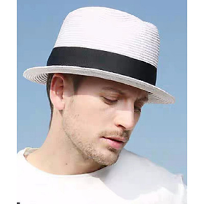 MŨ CAO BỒI NAM MÀU TRẮNG SỮA - DN19CBN0725