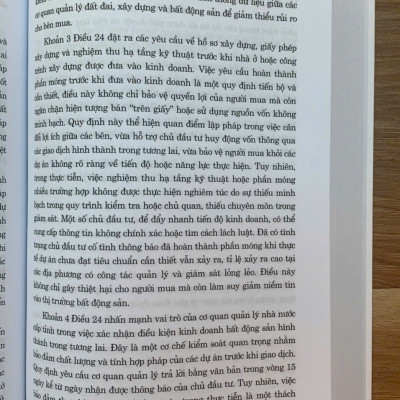 Tổng luận và bình giải Luật Kinh doanh Bất động sản năm 2023 (sửa đổi, bổ sung năm 2024)
