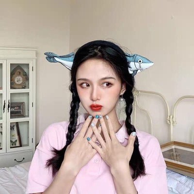 Cài tóc con cá cute