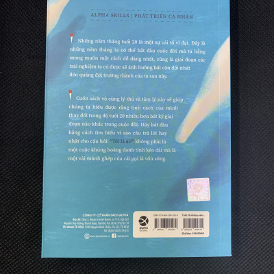 Trạm Đọc | Tuổi 20 - Những Năm Tháng Quyết Định Cuộc Đời Bạn - Meg Jay - Ngọc Bích dịch - Tái bản - (bìa mềm)