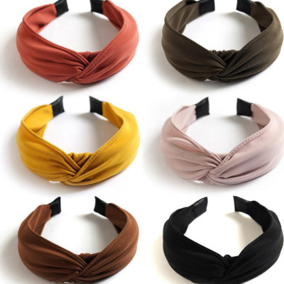 Bờm cài tóc bản to 1 mầu sang trọng mẫu mới thanh lịch - BN96.4 Xanh lá già