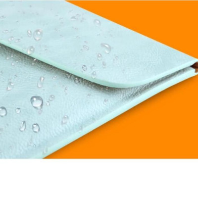 BAO DA, TÚI DA, CẶP DA CHỐNG SỐC CHO MACBOOK, LAPTOP, SURFACE - MÀU XANH MINT