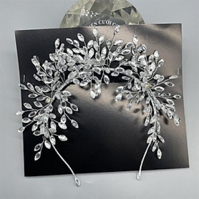 Băng đô cài tóc đá lấp lánh mẫu mới t7/2024