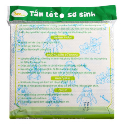  Combo 3 bịch tấm lót xu sơ sinh cao cấp Mama cho bé (Bịch 30 miếng)