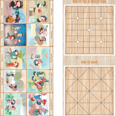 Cờ Dân Gian 5 Trong 1 Liên Hiệp Thành