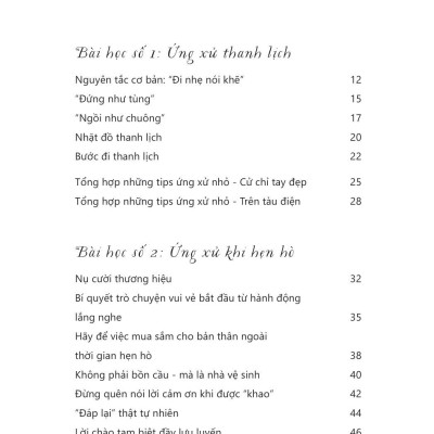 Cẩm Nang Cung Cách Thanh Lịch - 8 Bài Học Từ Người Nhật