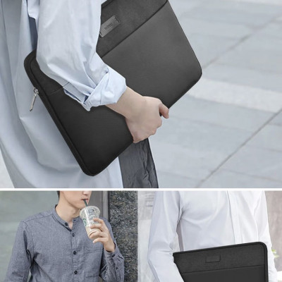 Bao đựng máy tính xách tay Wiwu Minimalist Laptop Sleeve cho macbook, laptop bảo vệ chống sốc - Hàng chính hãng