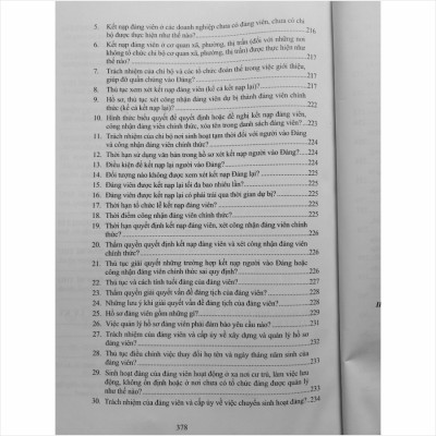 Cẩm Nang Công Tác Đảng – Quy Định Nhiệm Vụ, Mối Quan Hệ Công Tác Của Đảng Bộ, Chi Bộ Cơ Sở - V2401D