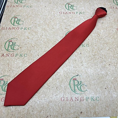 Cà vạt nam 8cm dây kéo thắt sẵn tiện lợi Giangpkc