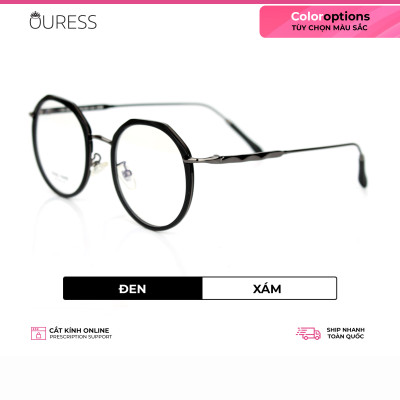 GỌNG KÍNH NHỰA PHỐI CÀNG HỢP KIM CAO CẤP BỀN ĐẸP THỜI TRANG – HÀNG CHÍNH HÃNG TRHK 9408