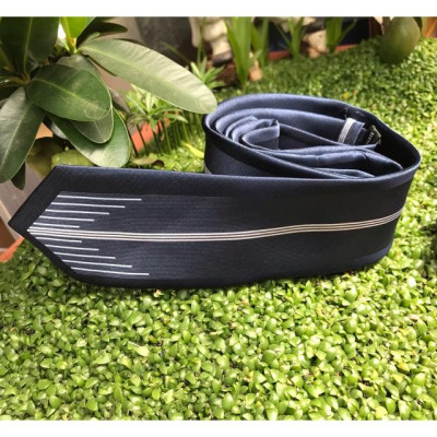 Cà vạt chú rể bản 6cm chất liệu cao cấp