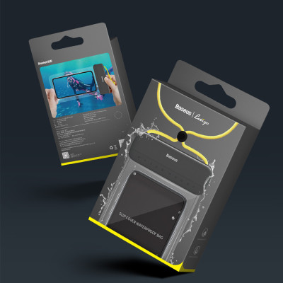 Túi chống nước cao cấp cho điện thoại 7.2 inch trở xuống chuẩn chống nước IPx8 hiệu Baseus Let