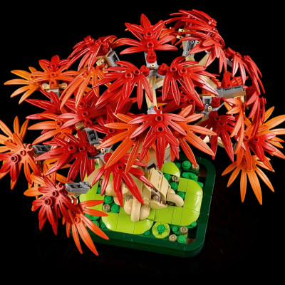 Đồ Chơi Lắp Ráp Cây Bonsai Lá Phong Đỏ - Lego Botanicals 10348 (474 Mảnh Ghép)