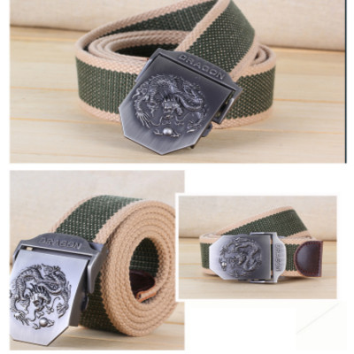 Thắt lưng nam dù chiến thuật đầu rồng Đồ Da Thành Long TLG 203924