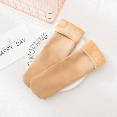 Tất da lót lông mùa đông siêu ấm chân