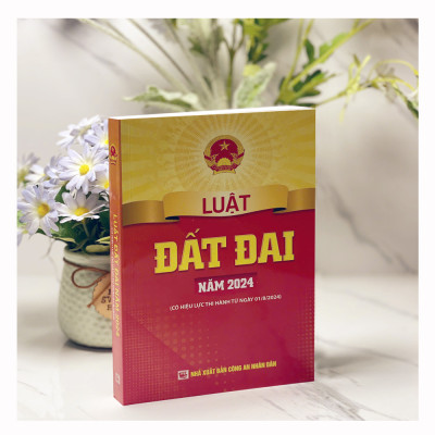 Sách - Luật Đất đai Năm 2024