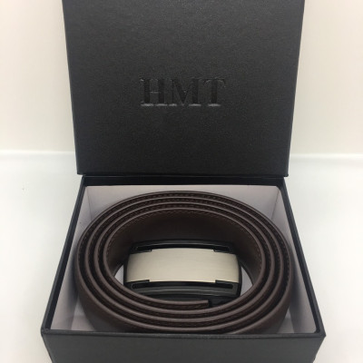 Thắt Lưng, Dây Nịt Nam Cao Cấp HMT, Khoá Tự Động Kiểu Đối Xứng, Dây Da Bò, HMT6
