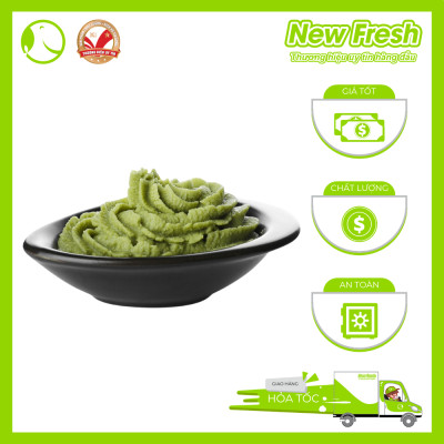 [GIAO NHANH HCM] Mù Tạt Tươi 505 Wasabi Xanh Nhật Bản - Túi 750g 