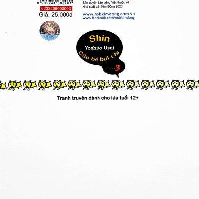 Shin - Cậu Bé Bút Chì - Tập 3 (Tái Bản 2023)