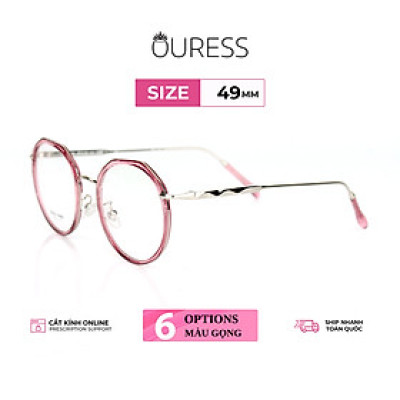 GỌNG KÍNH NHỰA PHỐI CÀNG HỢP KIM CAO CẤP BỀN ĐẸP THỜI TRANG – HÀNG CHÍNH HÃNG TRHK 9408