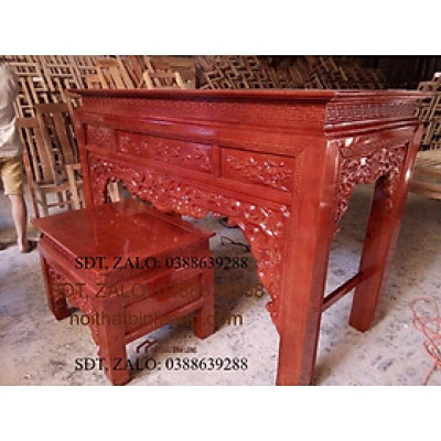 Án gian thờ gỗ sồi