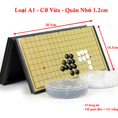 Cờ Vây Nam Châm Cao Cấp, Cờ Caro Tiện Dụng Chính Hãng - Loại xịn chọn size - D Danido