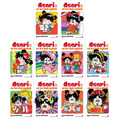Combo Manga - Asari - Cô Bé Tinh Nghịch: Tập 21 - 30 (Bộ 10 Cuốn)