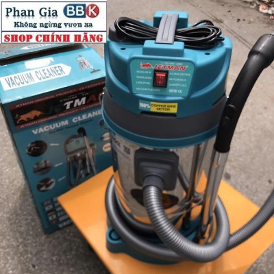 [chính hãƞg] Máy Hút Bụi công nghiệp Jetman 40L - 1650W Hút khô, Hút ướt Siêu khỏe, Mô tơ 100% Dây đồng, Bảo hành 1 năm