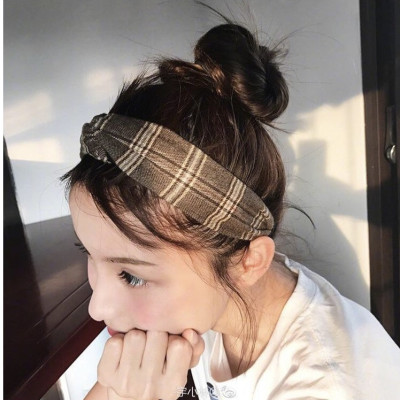 Băng đô caro thời trang