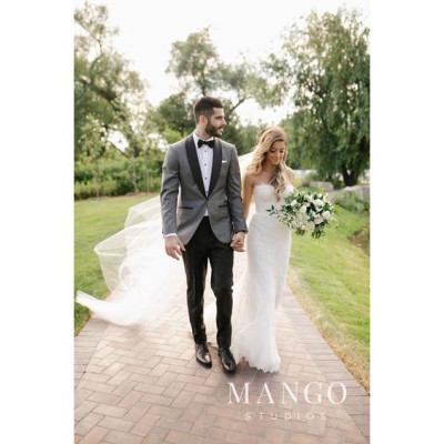 Nơ Đeo Cổ Nam cánh nhọn, Màu xanh đen retro Paislay - Nơ chú rể, MC , tặng kèm hộp